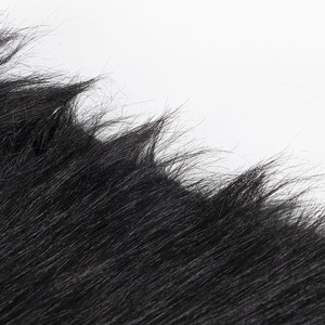 100% Polyester 185 Cm 40-50Mm 600GSM Giả Fox Lông Sang Trọng Vải Thoáng Khí Dệt Kim Chất Liệu Cho Phụ Nữ Của Mùa Đông Áo Khoác Chăn - Product Image 6