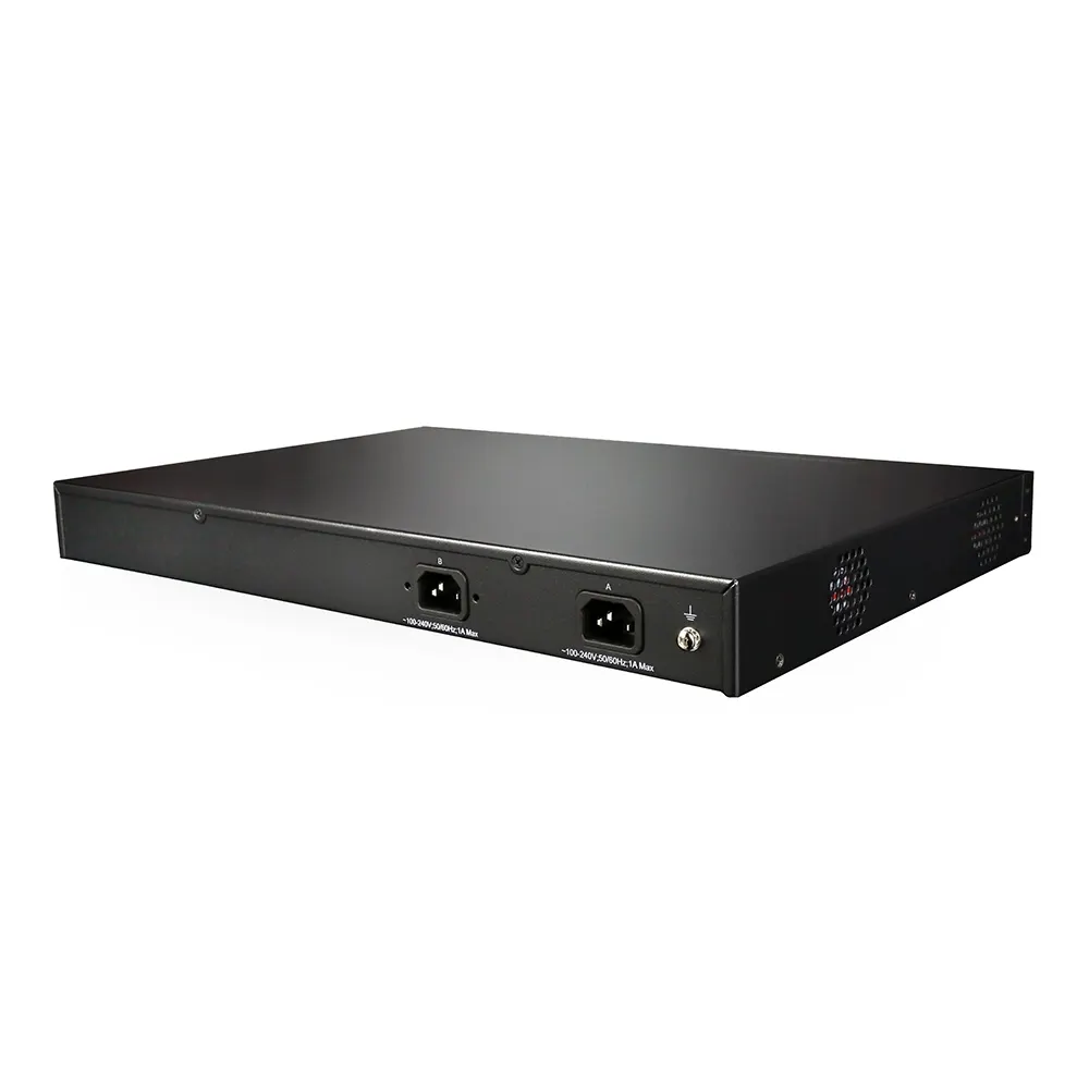 VoIP Digital Trunking Gateway SIP E1 Port Double Power Supply --- MX100G-nE1/T1-2DC untuk NewRock MX100G-S Series