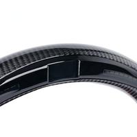 Volant de direction à fond plat en fibre de carbone pour BMW avec LED pour F30 F10 F15 F16 F20 M3 M5 X5 X6