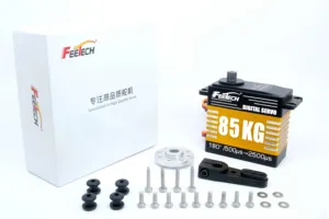 Servomoteur numérique Feetech RC 80 kg, 180 degrés, couple élevé, étanche, engrenages métalliques, 1/<span class=keywords><strong>5</strong></span> HSP HPI RC <span class=keywords><strong>Baja</strong></span>, pièces pour avion RC GPS unisexe - Product Image 5