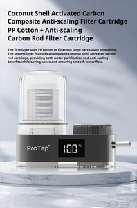 เครื่องกรองน้ำดื่ม ProTap+ D1 ระบบกรองหลายขั้นตอน ตัวเครื่องโปร่งใส แสดงอายุการใช้งานไส้กรอง เหมาะสำหรับใช้ในครัวเรือน - Product Image 4