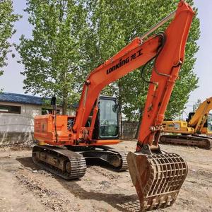 Excavatrice sur chenilles d'occasion Lonking LG6150G4, 14 tonnes, hydraulique moyenne, moteur Cummins, engin de construction pour creuser, en stock - Product Image 4