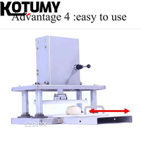 Machine à presser électrique domestique rouleau laminoir en acier inoxydable pâte à pizza et pâtisserie fabricant de pâtes