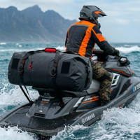 Sac de voyage étanche 60L en PVC, directement de l'usine, idéal pour la navigation, le camping, la moto et les voyages en plein air