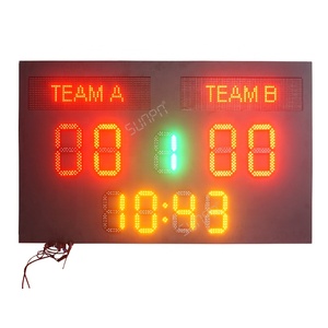 Tùy Chỉnh Không Thấm Nước Cao Đẳng Bóng Đá Điện Tử Bóng Đá <span class=keywords><strong>Scoreboard</strong></span> Với Timer Và Horn - Product Image 1
