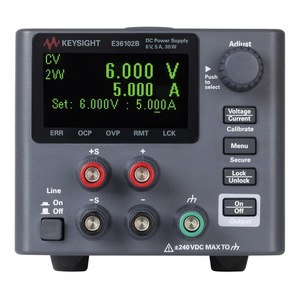Keysight E36102B Digital Power Supply 6V 5A 30W <b>ABS</b> Material 0.1 Resolution 1 Month Warranty Electronic Measuring Instrument - Product Image 1