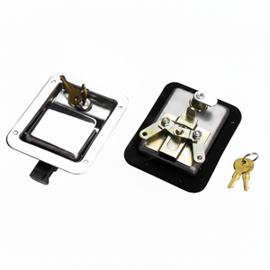 AL-1220K หยุดกลอนประตูแบบแบนทำจากสแตนเลสสตีลโลหะของ KB - Product Image 1