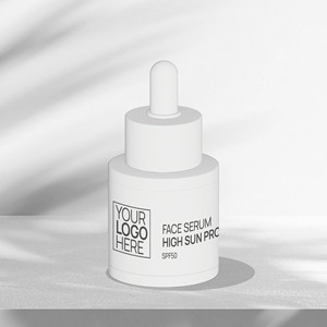 Suero Facial Italiano con Protección Solar SPF50 UVA/UVB con Granada, Protector Solar Diario Ideal para Uso Diario, para Venta de Exportación - Product Image 1