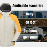 Vente en gros de vestes de sport d'extérieur d'hiver coupe-vent imperméables personnalisées pour hommes Veste à glissière à capuche épaisse en polaire de haute qualité