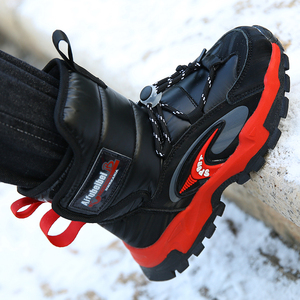 <span class=keywords><strong>Botas</strong></span> de Invierno Gruesas para Niños y Niñas, Cálidas, Cómodas, Impermeables, Antideslizantes, con Forro de Felpa y Parte Superior de Microfibra, <span class=keywords><strong>Botas</strong></span> para Nieve y Esquí - Product Image 6