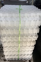 Grille de protection perméable en HDPE blanc haute résistance pour gazon, allées, parkings et drainage