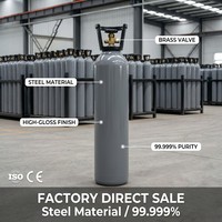 Gas de Dióxido de Carbono CO2 de Alta Pureza en Cilindros de Gas de 8L, 10L, 15L, 25L, 38L, 40L, 45L, 47L y 50L para Bebidas e Industria