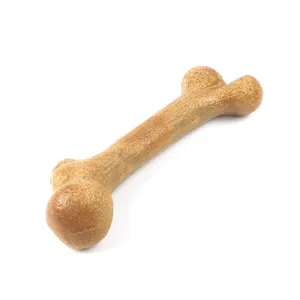 New Style Play Toy Langlebige Zahnbürste Quietschendes Kauknochen-Hundes pielzeug für aggressive