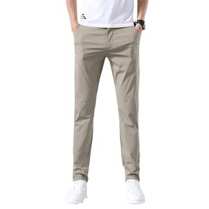 Pantalones Cargo Casuales de Seda de Hielo para Hombre, Ligeros, de Verano, Cintura Elástica, Corte Medio, Protección Solar, Secado Rápido, Elásticos, Duraderos, para Trabajo - Product Image 5