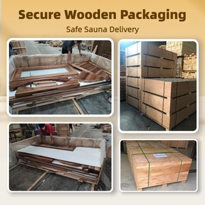 Sauna Tradicional Interior para 4-5 Personas, Más Vendida, con <span class=keywords><strong>Estufa</strong></span> Eléctrica Harvia y Madera de Hemlock para Relajación con Vapor Seco en Casa - Product Image 6