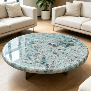 Granito Jadeíta Azul Natural Premium de <span class=keywords><strong>Madagascar</strong></span>, Apto para Personalización, Estilo Moderno, Mesa de Centro, Cocina, Sala de Estar - Product Image 6
