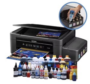 Recharges pour <span class=keywords><strong>cartouches</strong></span> d'impression numérique à base d'eau pour bouteilles de 135 ml et 70 ml pour imprimantes de la série G2010/G2400/G2411 G, couleurs vives - Product Image 3