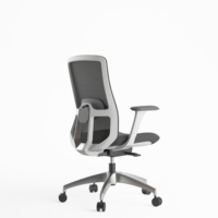 Chaise de bureau ergonomique en maille SITSTAR certifiée ANSI/BIFMA X5 GREEN GUARD, pivotante et réglable en hauteur, pour cadre et personnel, idéale pour projets commerciaux
