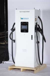 Station de recharge rapide pour voitures électriques CE New Energy 120KW, montage au sol, extérieur, commerciale - Product Image 1