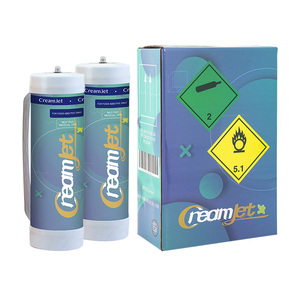 ครีมเจ็ท ฝรั่งเศส สต็อกพร้อมส่งเร็ว ถังแก๊ส CO2/N2 สำหรับทำวิปครีม  ถังเหล็กกล้าคาร์บอน อุปกรณ์ทำขนมหวาน - Product Image 1