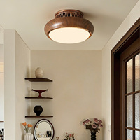 Ventilateur de plafond sans pales avec lumière LED à intensité variable, télécommande, 3 températures de couleur, 6 vitesses