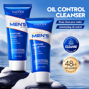 SADOER Nettoyant Doux aux Acides Aminés Nettoyage en Profondeur du Visage Hydratant Contrôle du Sébum Élimine les Graisses et la Saleté Nettoyage Doux des Pores en Profondeur - Product Image 2