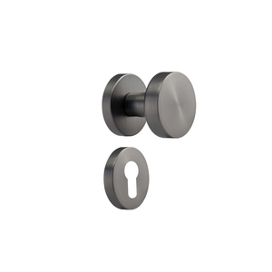 儿童锌合金圆形门把手室内木制门把手现代浴室门锁把手 - Product Image 5
