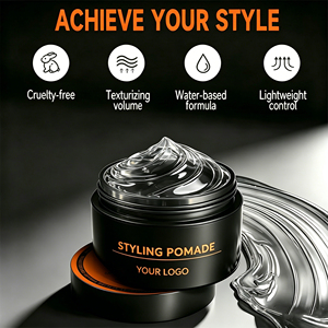Pomada Fijadora Personalizada de Alta Fijación, Control Instantáneo de Bordes, Brillo Intenso, Textura No Pegajosa, Gel Fijador para Peinar el Cabello - Product Image 3