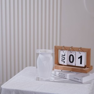 Acrylic <b>Vase</b> Set Minimalist Design For Home Decor Gift Housewarming - Product Image 4