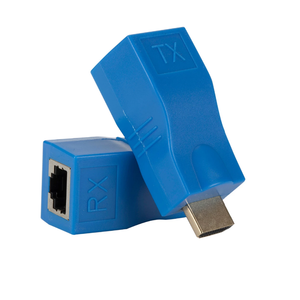 สายแลน RJ45 แบบ HD ยาว 30 เมตร ตัวผู้-ตัวเมีย สำหรับต่อขยาย รองรับ Cat 5e และ Cat 6 พร้อมตัวแยกและแปลงสัญญาณวิดีโอ 1080P วัสดุพลาสติก - Product Image 3