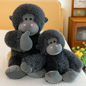 Cojín de Peluche de Gorila Grande Famoso en Internet con Relleno de Algodón PP, Juguete de Peluche Súper Suave para Dormir para Niños - Product Image 3