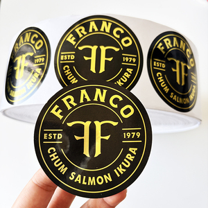 Biểu Tượng Tùy Chỉnh Cuộn Nhãn Dán Không Thấm Nước Bóng Nhiều Lớp Mạnh Mẽ Dính Cuộn Nhãn Cho Thực Phẩm Chai - Product Image 4