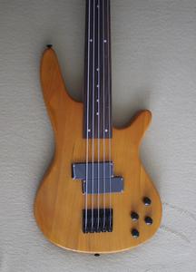 Weifang rebon กีตาร์เบสไฟฟ้า5สายแบบไม่มีเฟรท - Product Image 2