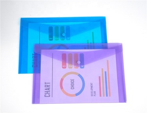 Ví Đựng Tài Liệu Bằng Nhựa A4 + Có Nút Đóng, 200Micron, Gói 5 Cái - Product Image 2