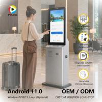 Kios Layanan Mandiri Hotel dengan Layar Sentuh Interaktif dan Terminal Pembayaran Mesin Layanan Mandiri Komersial