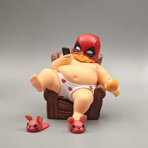 Figurine Fat Marvel: Statue GK tendance potelée, décoration de bureau parfaite et cadeau idéal pour les fans et les collectionneurs. - Product Image 5