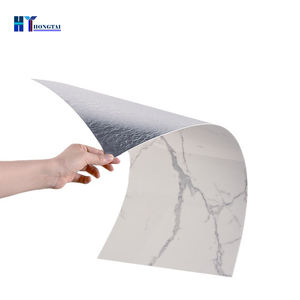 Pannello Murale Effetto Marmo <span class=keywords><strong>in</strong></span> <span class=keywords><strong>PVC</strong></span> e Schiuma XPE Peel & Stick Autoadesivo Lucido - Product Image 3
