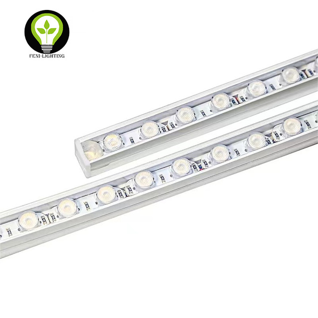 Dual Bend 1616 LED Wall Washer Light Top Side Bend Flexible Silicone USB NFC Connectivity Copper Voice Control IP67
