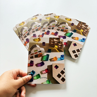 Set de Tarjetas de Agradecimiento y Felicitación Empresariales Personalizadas con Acabado Mate, Bajo MOQ