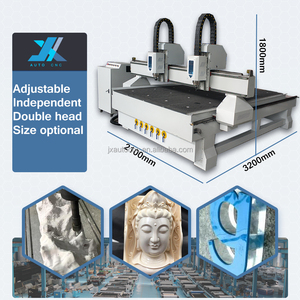 JX AUTO CNC Chine Routeur CNC multi-têtes <span class=keywords><strong>Catalogue</strong></span> de routeur CNC à double tête Machine de sculpture 3D sur bois 1325 - Product Image 6