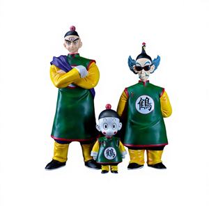 Juguete para Niños de 13 cm, PVC Ecológico, Color Personalizado, Siete Bolas, Figura de Acción de Anime Crane Hermit&Chaoz&Tien Shinhan - Product Image 1