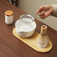 Pour la cérémonie du thé à la maison, les voyages en plein air et les amateurs de thé, cadeau moderne et minimaliste, fouet à matcha portable en bambou, outil de préparation du thé