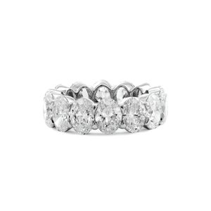 Bague de luxe pour femme en moissanite, argent sterling 925 plaqué or, sertie en canal, style hip-hop, bijoux de mode étincelants et élégants - Product Image 2
