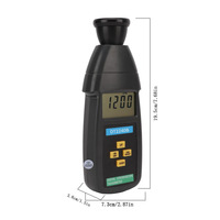 Tacómetro Estroboscópico Digital LED de Alta Precisión, Medidor de Velocidad Mecánico con Flash Estroboscópico, Medición de Velocidad del Motor, 1 Año IP55