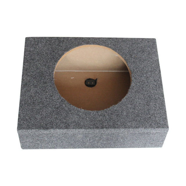 Custom 12 Inch Vehicle Audio Empty Box Car Subwoofer Speaker Enclosure Wood Speaker Box