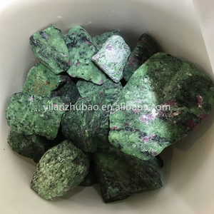 Bán buôn tự nhiên chưa được đánh bóng chữa bệnh đá unakite với đá Đỏ Đá thô - Product Image 2