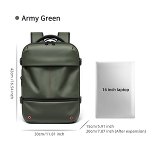 Neuester Maßgefertigter Modischer Flugzeugtauglicher Diebstahlsicherer Laptop-Rucksack Wasserdichter Diebstahlsicherer Rucksack Unisex - Product Image 2