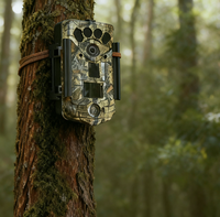 Mini caméra de chasse solaire 4K avec capteur CMOS, étanche, sans fil