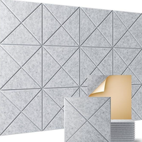 Panneau mural décoratif en feutre 100% polyester, prix raisonnable, panneau d'isolation acoustique pour hôtel, solution de conception de modèle 3D