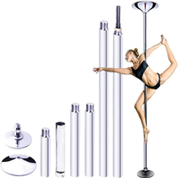 Équipement de fitness 45mm Portable Dance Striptease Pole Dance Pole